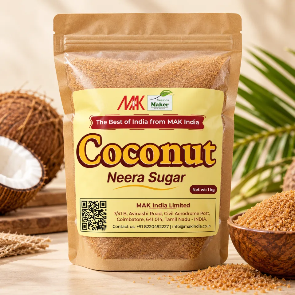Coconut Neera Sugar – 100% Natural Sweetener