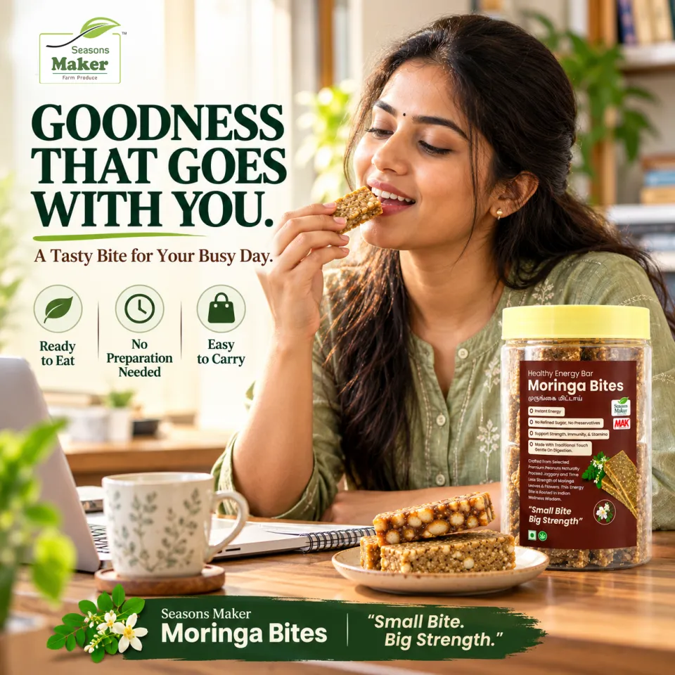 Moringa Peanut energy  Bar thumbnail