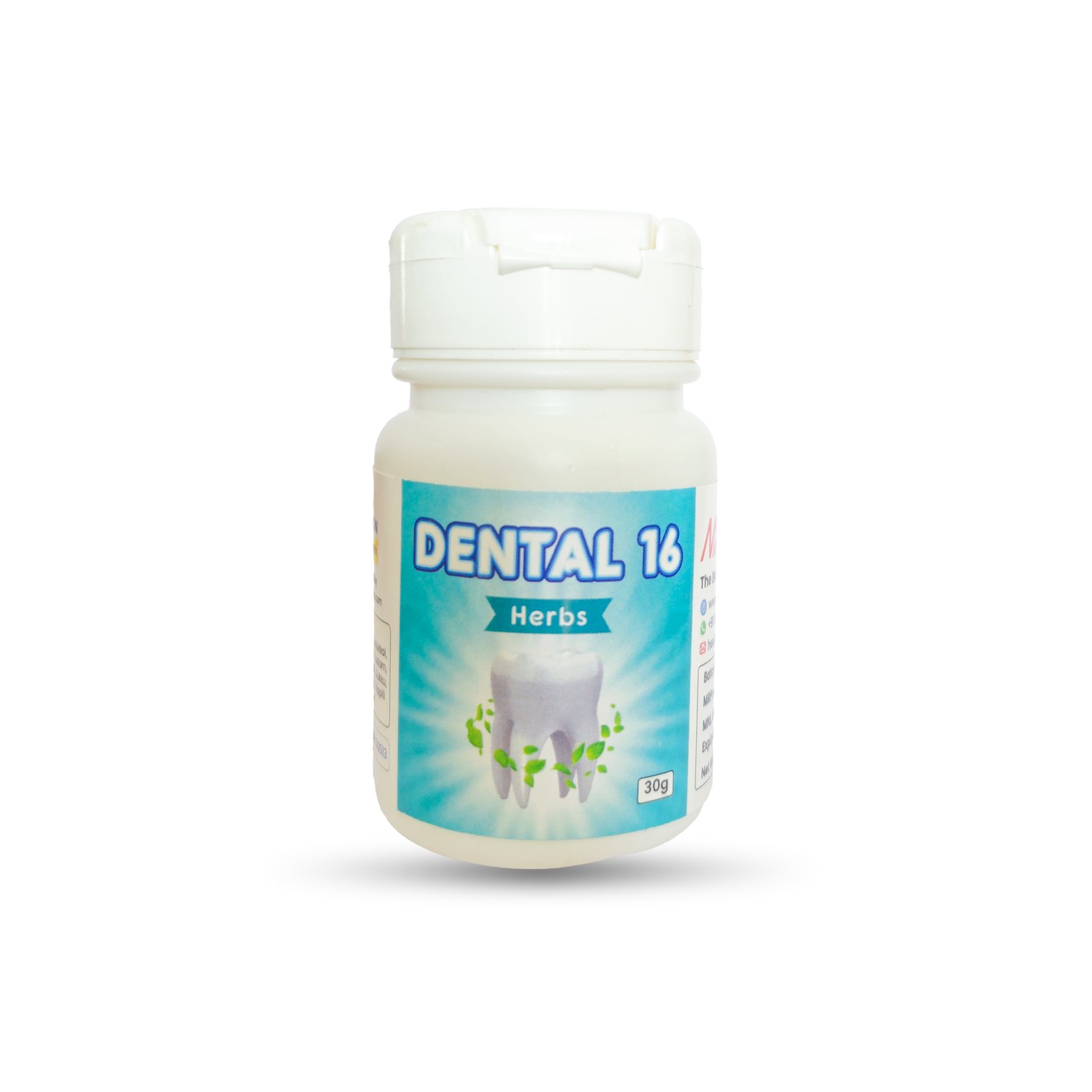 Dental 16 Herbal Tooth Powder (30g)